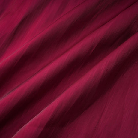 Danuta Burgundy Ruched Pleated Maxi Dress