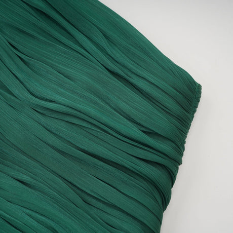 Sabrina Maxi Dress Green One Shoulder Ruched