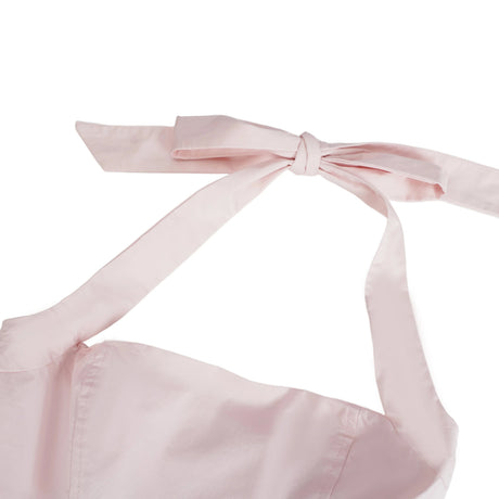 Harper Midi Dress Pink Layered Flared Hem