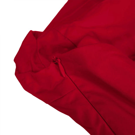 Rylan Midi Dress Red Layered Flared Hem