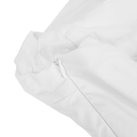 Eponine White Layered Flared Hem Midi Dress