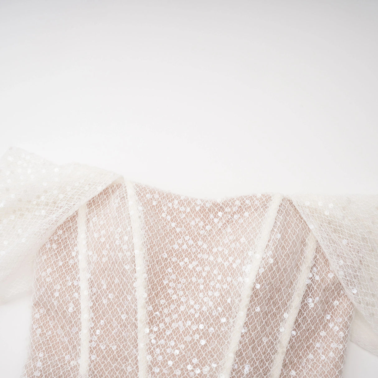 Esme White Off Shoulder Embellished Maxi Dress
