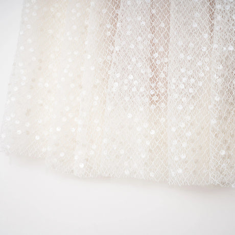 Delizia Maxi Dress White Off Shoulder Embellished
