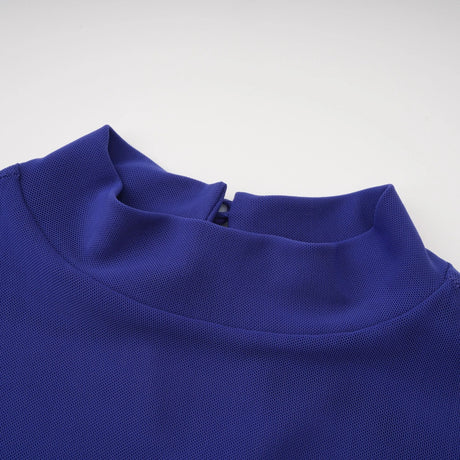 Zoe Maxi Dress Blue Draped Gathered