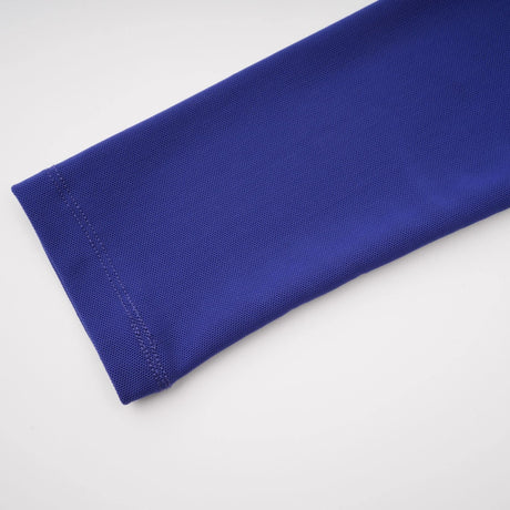 Éva Blue Draped Gathered Maxi Dress