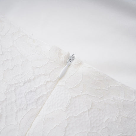 Kayleigh Maxi Dress White Halterneck Lace