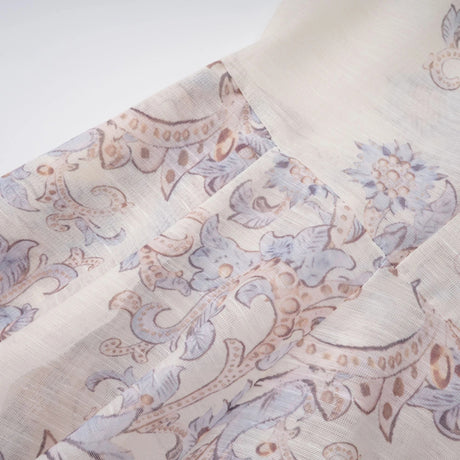 Valerie Mini Dress Neutral Floral Print