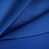 Faustine Blue Cape Design Ruched Maxi Dress