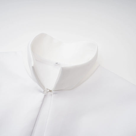 Amari Dress White Structured Cape & Corset Set