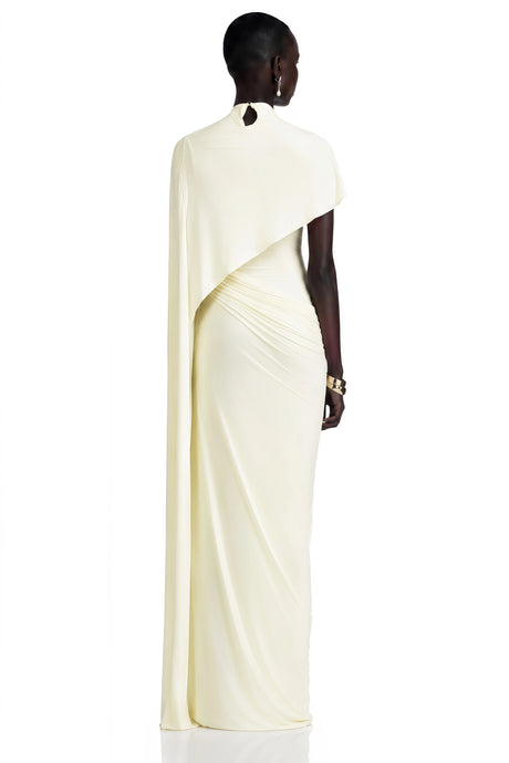 Ippolita Dress Asymmetrical Draped Cape & Matching Set