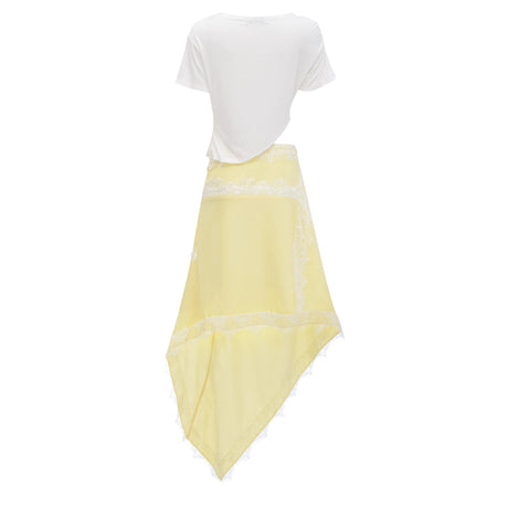 Grace Maxi Dress Gathered Lace Panel