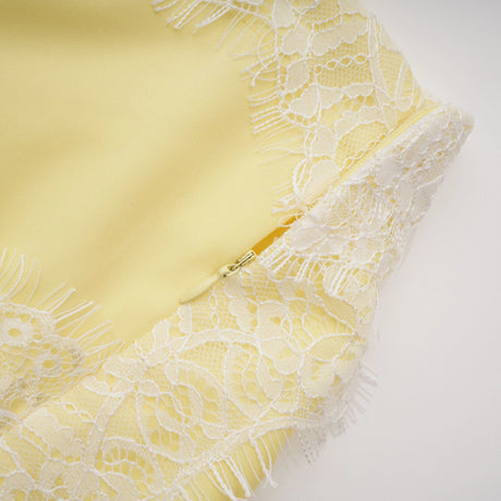 Grace Maxi Dress Gathered Lace Panel