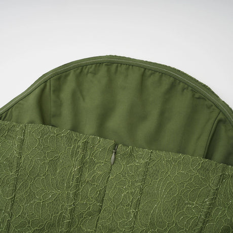 Michela Maxi Dress Green Embellished Corset (Without Gloves)