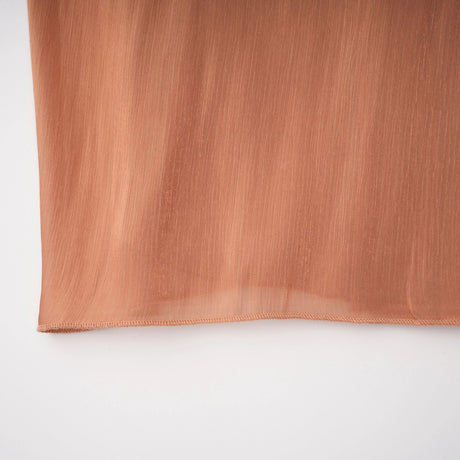 Emilia Maxi Dress Gold Asymmetrical Glossy Gathered
