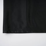Ginevra black halterneck fauxpearl satin maxi dress