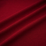 Giovanna Red VNeck Ruched Midi Dress with Half Sleeves