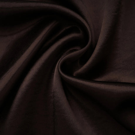 Gitta Brown Off Shoulder Satin Maxi Gown