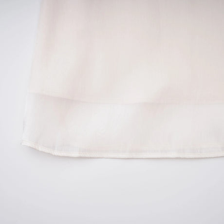 Hege Cream Glossy Ruched Cape Maxi Dress