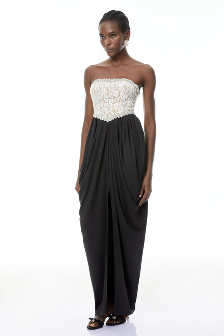 Natalie Maxi Dress Color Block