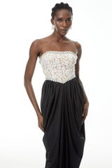 Hilla Color Block Maxi Dress
