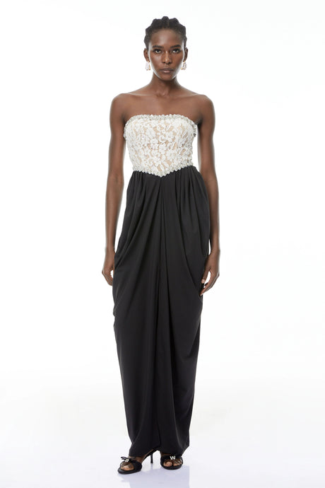 Natalie Maxi Dress Color Block