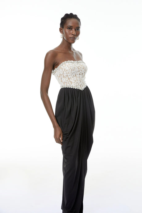 Natalie Maxi Dress Color Block
