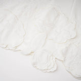 Inga Cream White Strapless Floral Embroidered Mini Dress