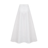 Irène White Sequin Floral Embroidered Matching Set