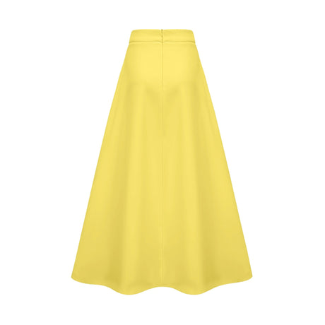 Domenica Yellow Sequin Floral Embroidered Matching Set