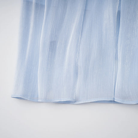 Alma Maxi Dress Blue Embellished Asymmetrical with Cape