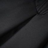 Ivana Black Corset Bodice Maxi Gown