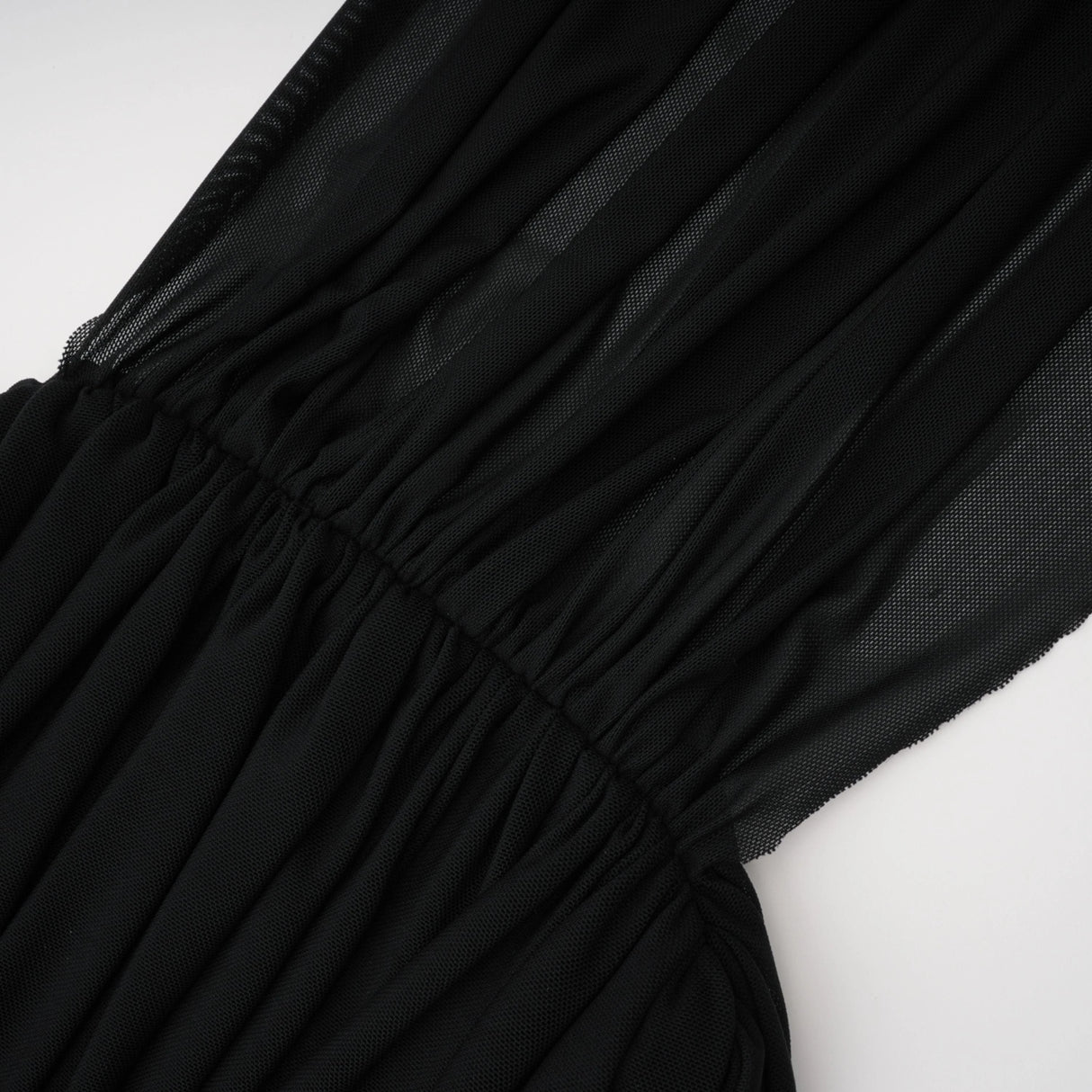 Ivona Black Halterneck Ribbon Design Mini Dress