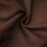 Jade Brown Ruched Tulle Mini Dress