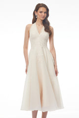 Jasmine White Lace Sweetheart Midi Dress