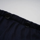 Josette Blue PeplumWaist Paneled Maxi Dress
