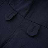Josette Blue PeplumWaist Paneled Maxi Dress