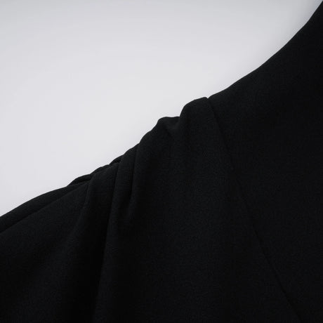 Kaelin Black Halterneck Cut Out  Maxi Dress