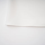 Kare White Asymmetrical Gathered Midi Dress