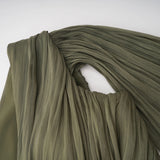 Katrin Green One Shoulder Ruched Maxi Dress