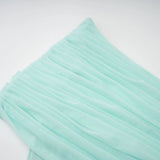 Katya Green Asymmetrical Gathered Maxi Dress