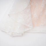 Krasava White Floral Lace Ruched Mini Dress
