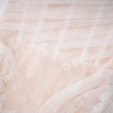 Krasava White Floral Lace Ruched Mini Dress