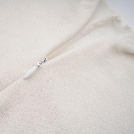 Martina Midi Dress White Tulle Panel Knit