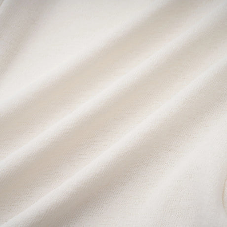 Lark White Tulle Panel Knit Midi Dress