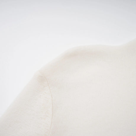 Martina Midi Dress White Tulle Panel Knit