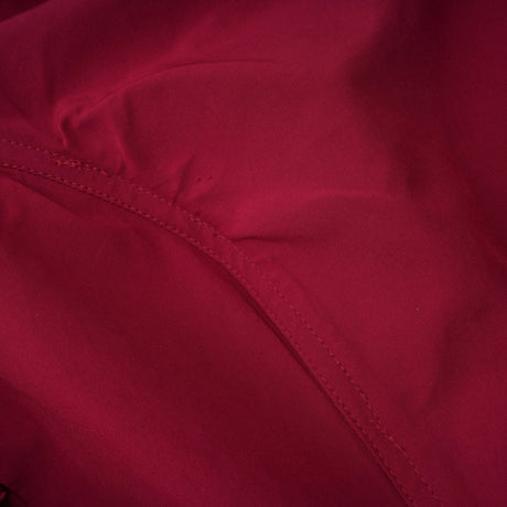Lauren Red Ruched Shawl Detail Maxi Dress