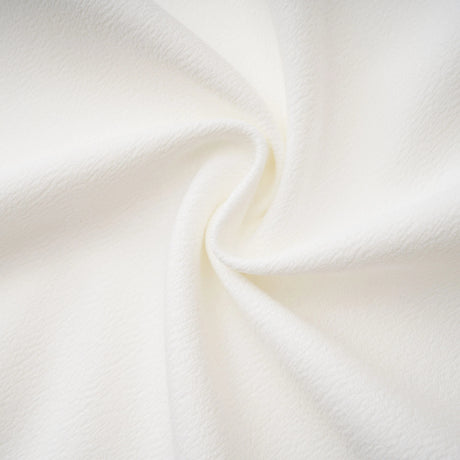 Liana White Asymmetrical Flared Midi Dress