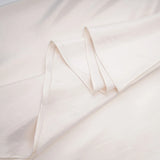 Lilla Beige Strapless Ruffled Satin Maxi Dress
