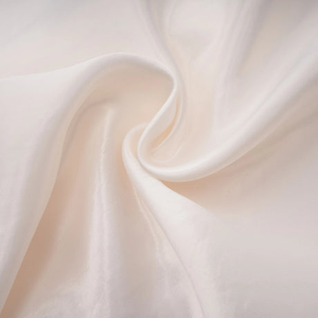 Lilla Beige Strapless Ruffled Satin Maxi Dress