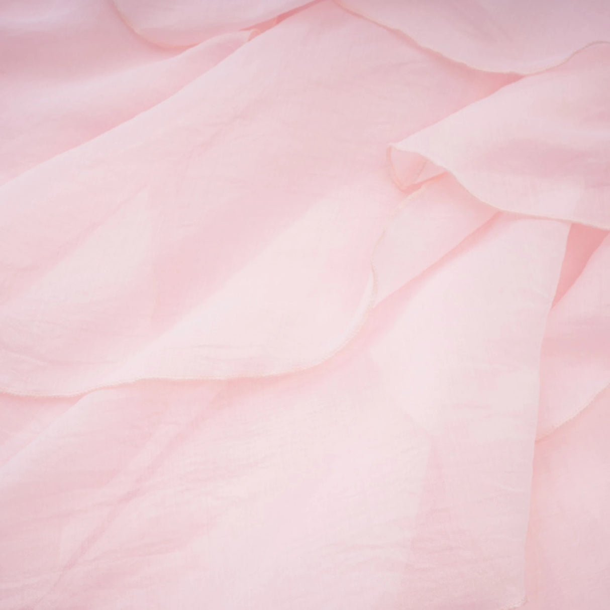 Lucie Pink Tiered Ruffled Mini Dress